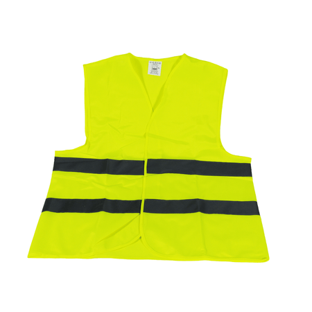 Reflective Safety Vest X - Large - High - Visibility Neon Green with 360° Reflective Strips EBAC105 - FleetPro - FLEETPRO PARTS & TIRES