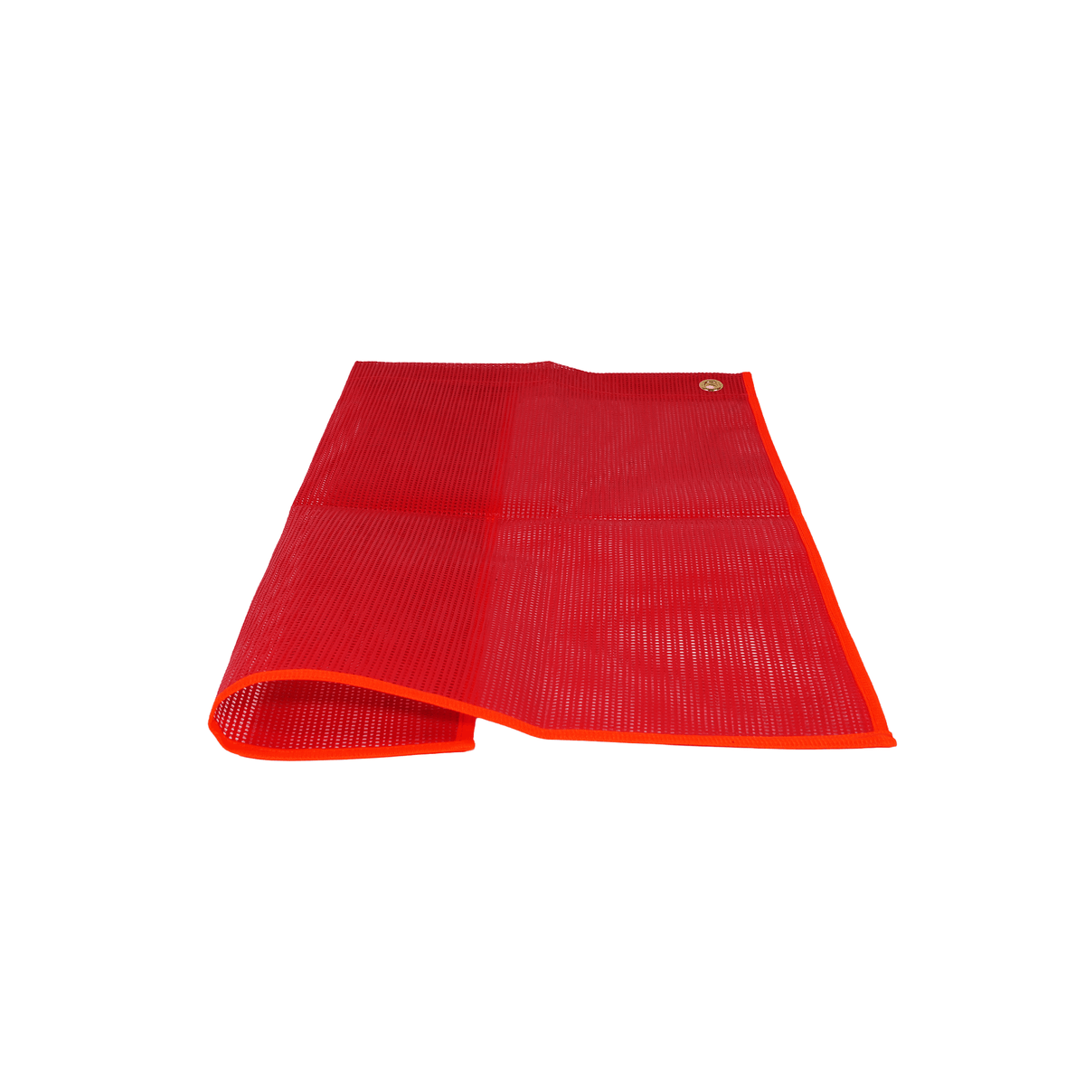 Vinyl Mesh Red Flag with Grommets - DOT Compliant Oversize Load Warning Flag EBAC109 - FleetPro - FLEETPRO PARTS & TIRES