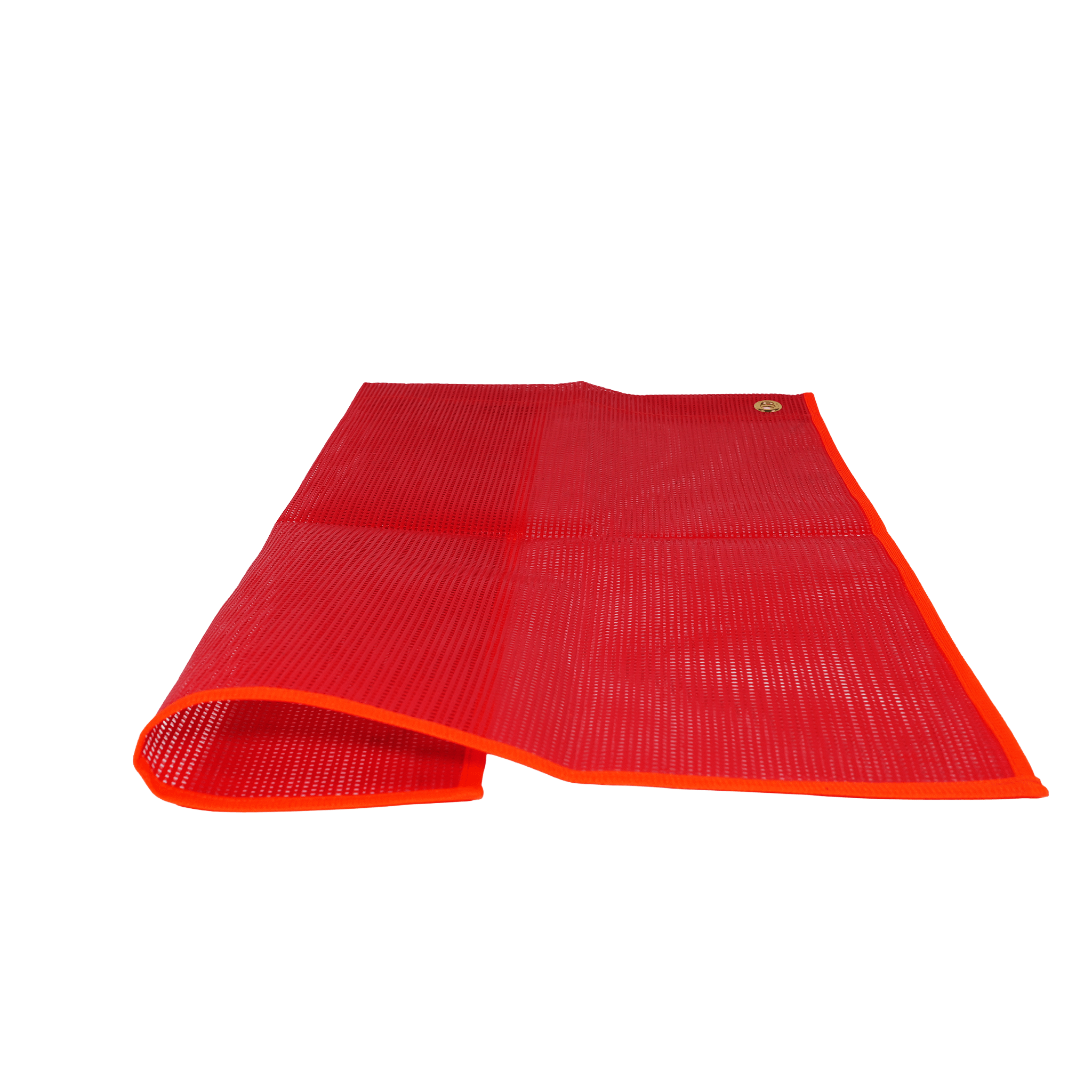 Vinyl Mesh Red Flag with Grommets - DOT Compliant Oversize Load Warning Flag EBAC109 - FleetPro - FLEETPRO PARTS & TIRES