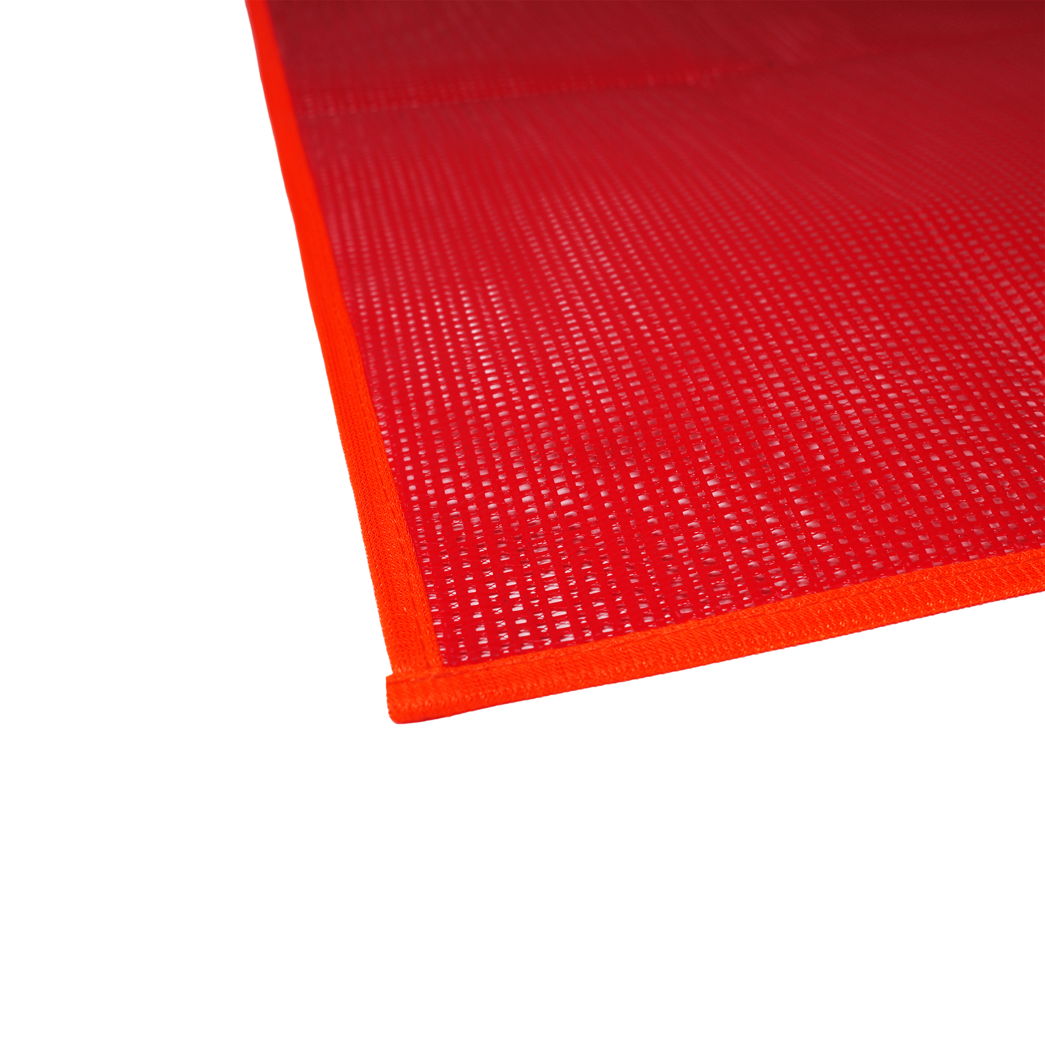 Vinyl Mesh Red Flag with Grommets - DOT Compliant Oversize Load Warning Flag EBAC109 - FleetPro - FLEETPRO PARTS & TIRES