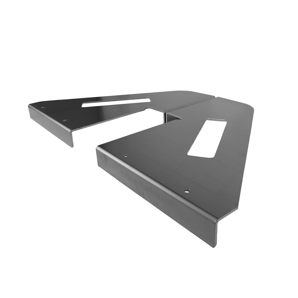 Aluminum Brackets for Toolboxes 18"x18"x60" - 18"x24"x60" – Heavy - Duty Pair EBHW472-1 - FleetPro - FLEETPRO PARTS & TIRES