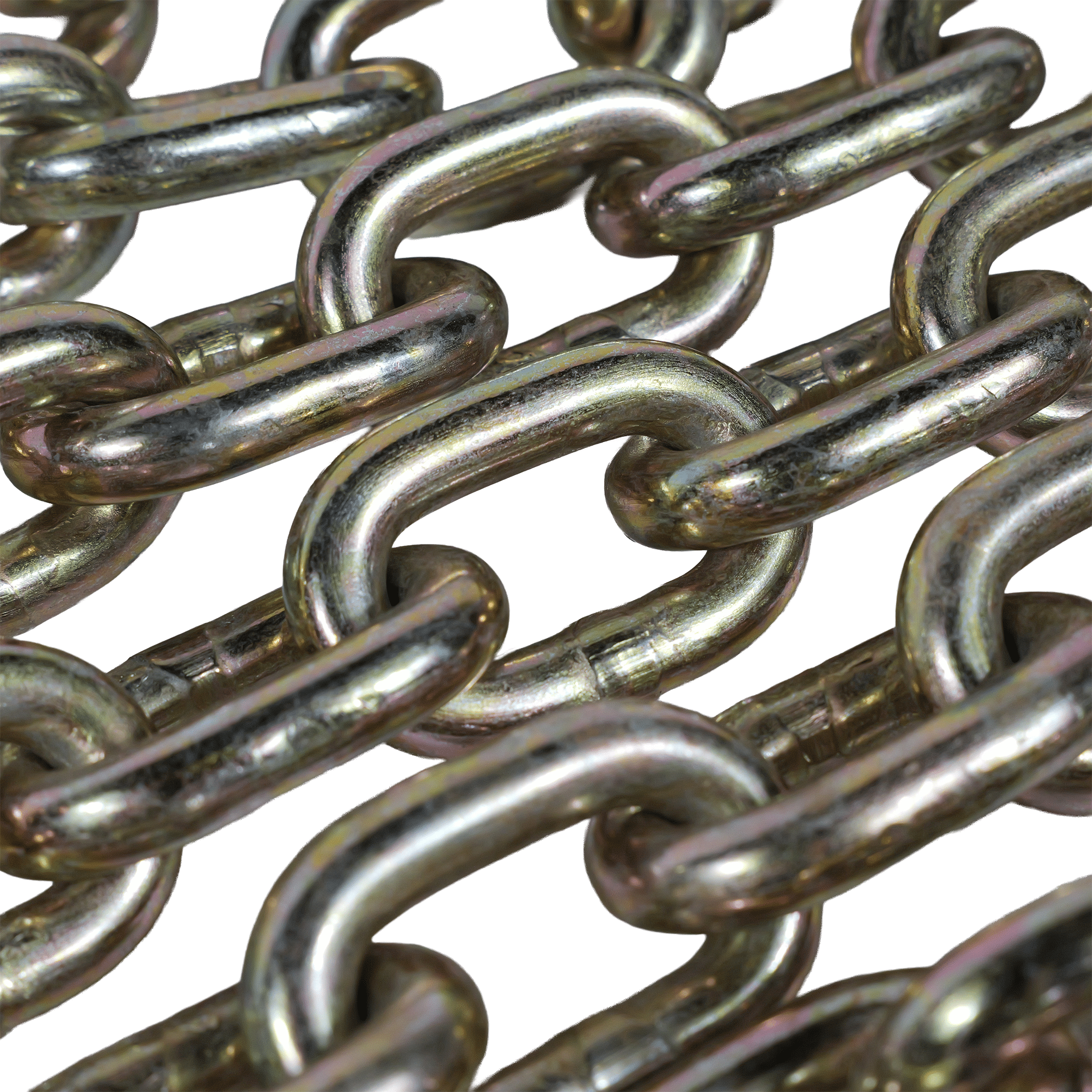 G70 3/8" x 20' Chains with Grab Hooks - 6,600 lb WLL Transport Chain EBLB030-20 - FleetPro - FLEETPRO PARTS & TIRES