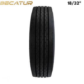 Decatur A16 Step Deck Tire 255/70R22.5 - 18/32" Tread Depth 16-Ply