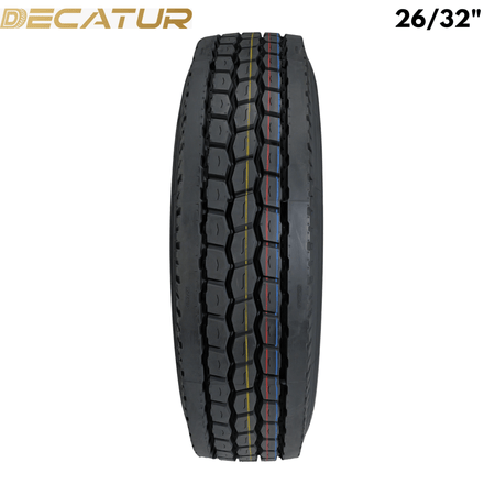 Decatur D25 Drive Tire 295/75R22.5 - 26/32" Tread Depth 16 - Ply ECO-D25 - Decatur - FLEETPRO PARTS & TIRES