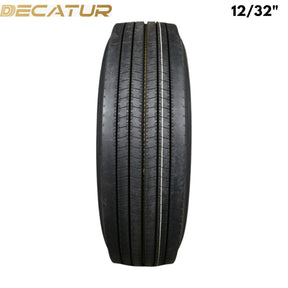 Decatur T11 Trailer Tire 295/75R22.5 - 12/32" Tread Depth 16-Ply