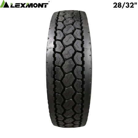 Lexmont D1 Drive Tire 285/75R24.5 - 28/32" Tread Depth 16-Ply EMAX-D1-285-24 - Lexmont - FLEETPRO PARTS & TIRES