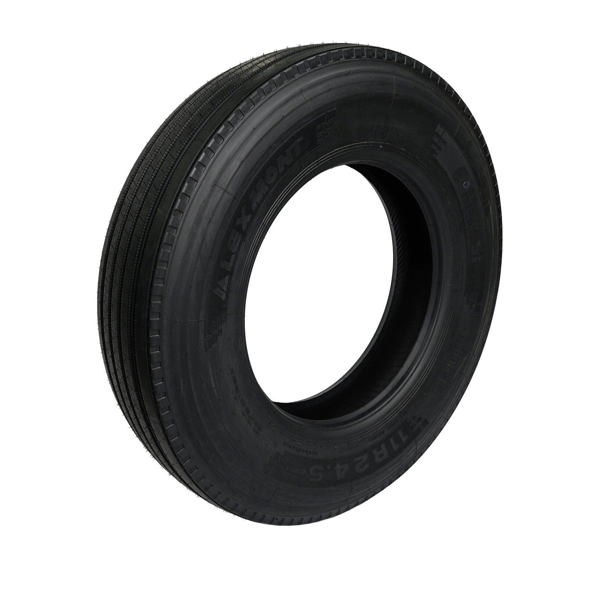 Lexmont S1 Steer Tire 11R24.5 - 19/32" Tread Depth 16-Ply EMAX-S1-11R24 - Lexmont - FLEETPRO PARTS & TIRES