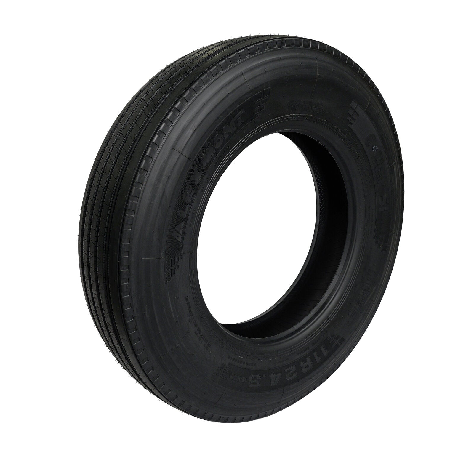 Lexmont S1 Steer Tire 11R24.5 - 19/32" Tread Depth 16-Ply EMAX-S1-11R24 - Lexmont - FLEETPRO PARTS & TIRES