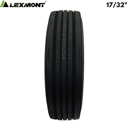 Lexmont S2 Pro Steer Tire 295/75R22.5 - 17/32" Tread Depth 16 - Ply EMAX-S2-Pro - Lexmont - FLEETPRO PARTS & TIRES