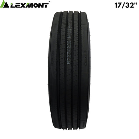 Lexmont S2 Pro Steer Tire 295/75R22.5 - 17/32" Tread Depth 16 - Ply EMAX-S2-Pro - Lexmont - FLEETPRO PARTS & TIRES