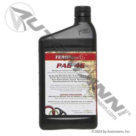 Everco HD PAG 46 A/C Compressor Oil - 32 oz Bottle No Dye - Replaces MEI 8225 EVR59079 EVR59079 - Everco HD - FLEETPRO PARTS & TIRES