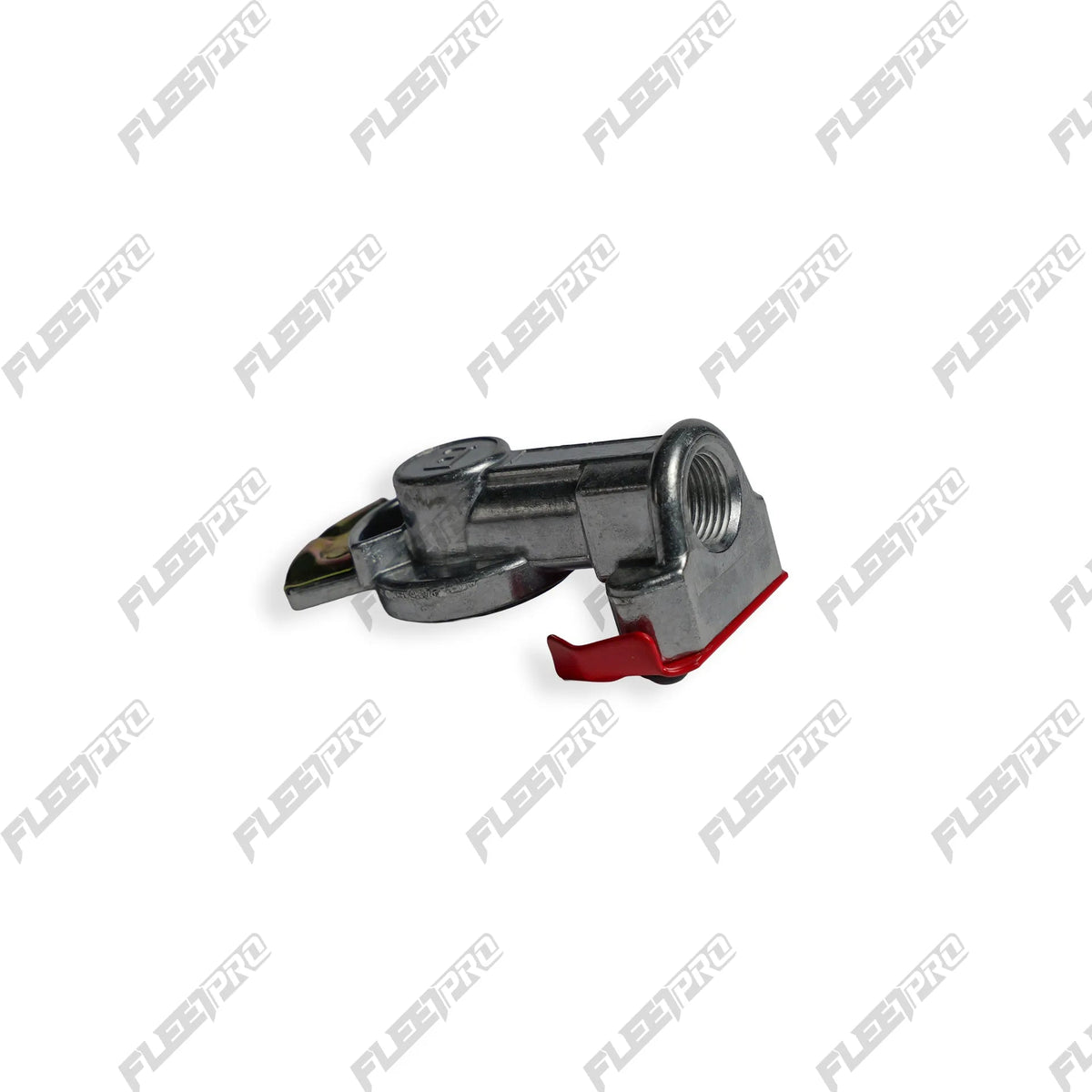 Red Emergency Gladhand Air Hose Connector - 3/8in NPT SAE J318 - F-036BS115 F-036BS115 - FleetPro - FLEETPRO PARTS & TIRES