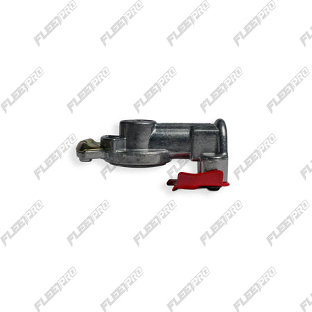 Red Emergency Gladhand Air Hose Connector - 3/8in NPT SAE J318 - F-036BS115 F-036BS115 - FleetPro - FLEETPRO PARTS & TIRES