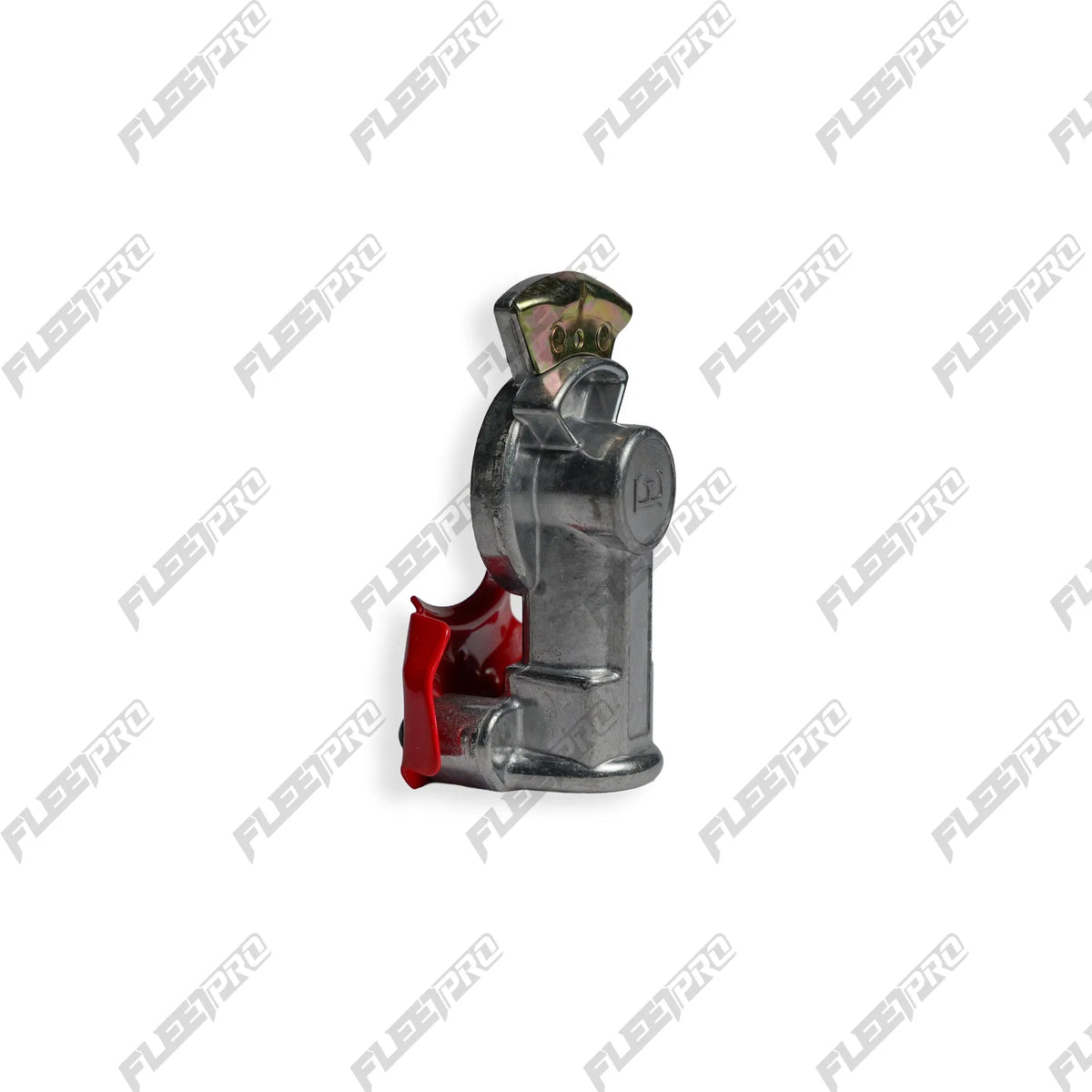 Red Emergency Gladhand Air Hose Connector - 3/8in NPT SAE J318 - F-036BS115 F-036BS115 - FleetPro - FLEETPRO PARTS & TIRES