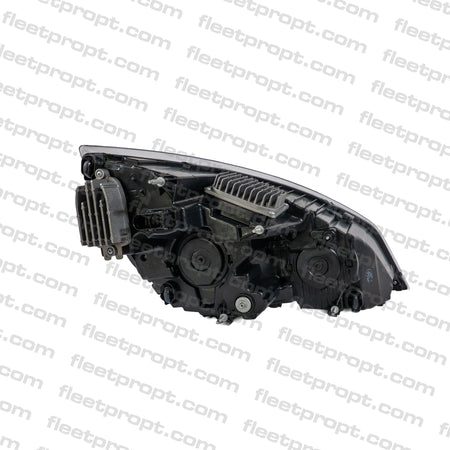 New Cascadia LH LED Headlight - 2018-2025 Driver Side Left Black - A66-01405-004 F-22039-L - FleetPro - FLEETPRO PARTS & TIRES