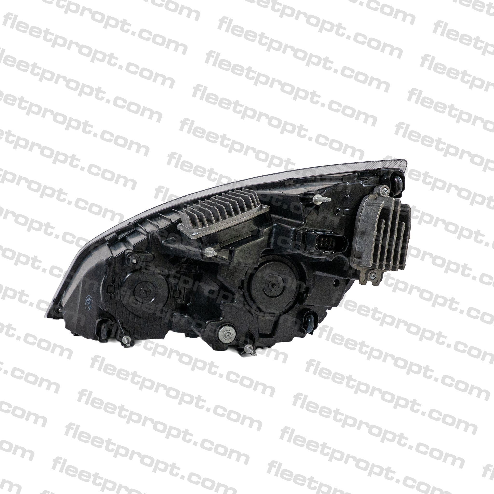 New Cascadia RH LED Headlight - 2018-2025 Passenger Side Right Black - A66-01405-005 F-22039-R - FleetPro - FLEETPRO PARTS & TIRES