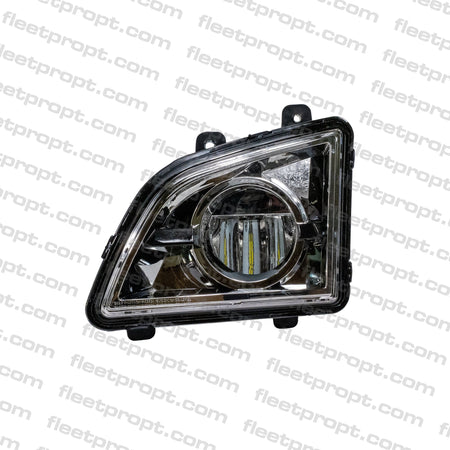 LH Fog Light Volvo VNL LED – 2018 - 2025 (Gen 3) White Housing – Driver Side OEM Replacement 82775820 F-22220-L - FleetPro - FLEETPRO PARTS & TIRES