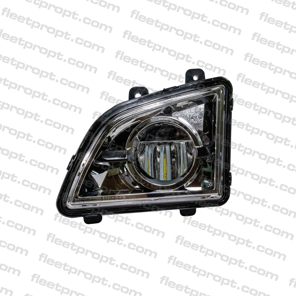 LH Fog Light Volvo VNL LED – 2018 - 2025 (Gen 3) White Housing – Driver Side OEM Replacement 82775820 F-22220-L - FleetPro - FLEETPRO PARTS & TIRES