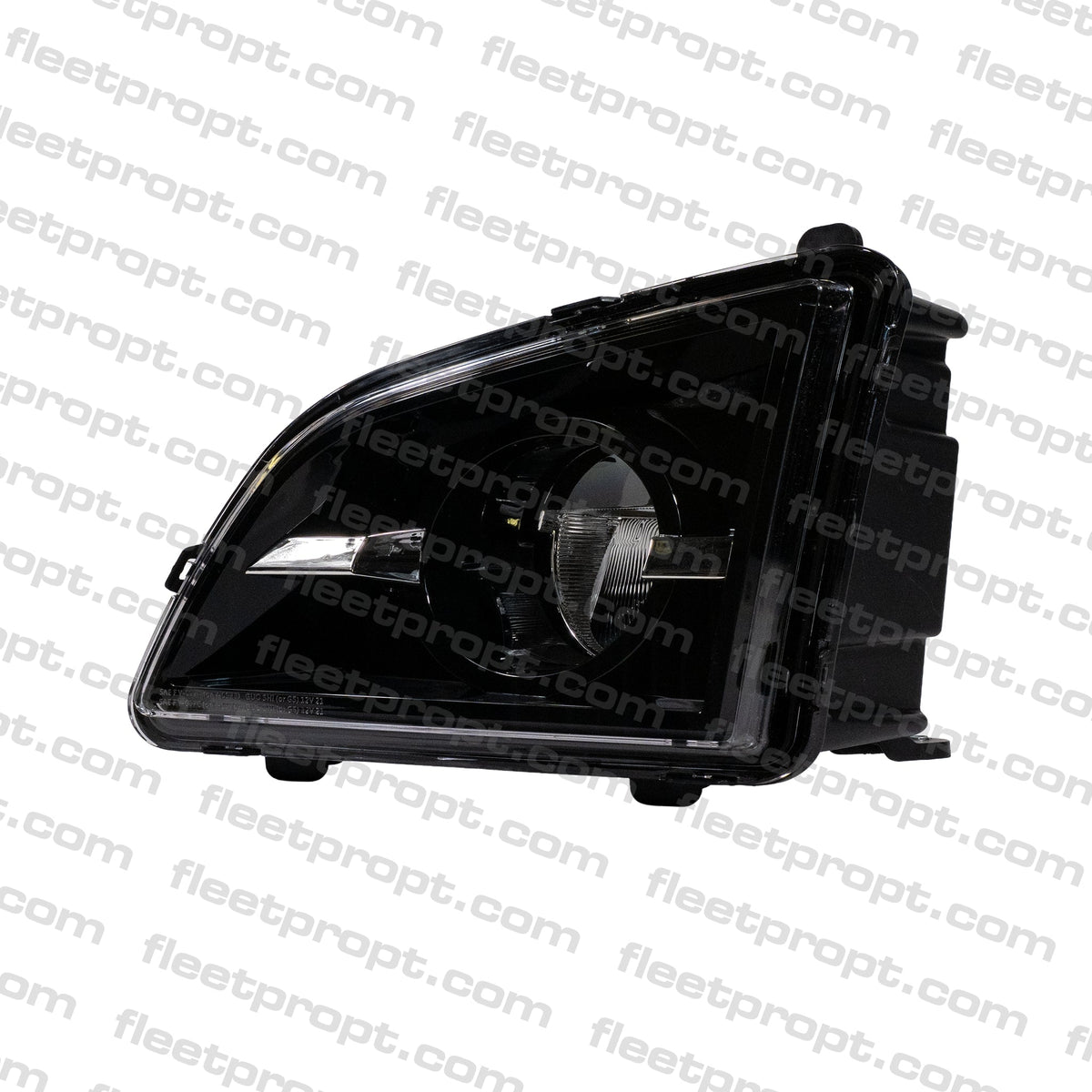 Volvo VNL LED Fog Light (2018–2025) – Black Housing Driver Side – Replaces 82775820 F-22221-L - FleetPro - FLEETPRO PARTS & TIRES