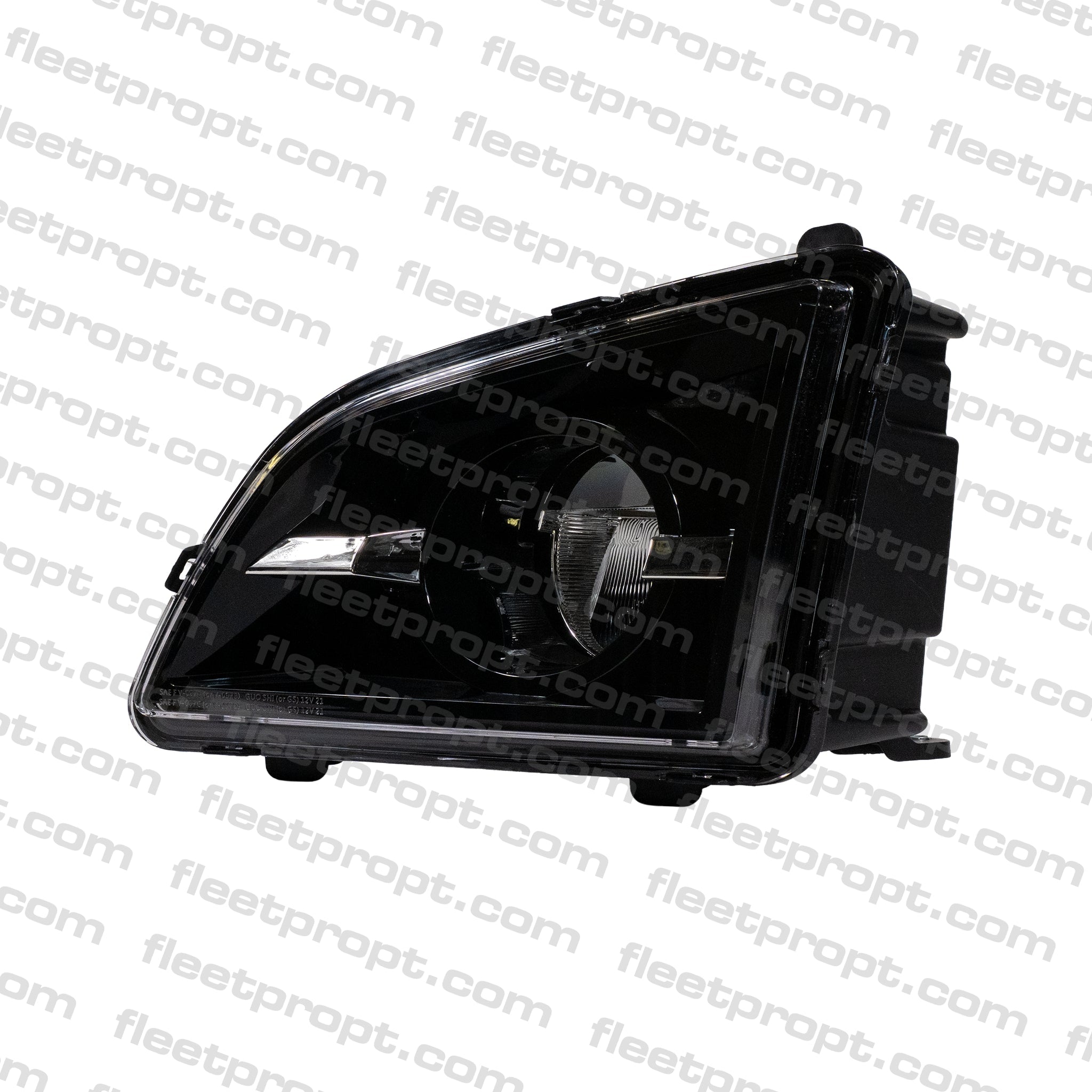 Volvo VNL LED Fog Light (2018–2025) – Black Housing Driver Side – Replaces 82775820 F-22221-L - FleetPro - FLEETPRO PARTS & TIRES