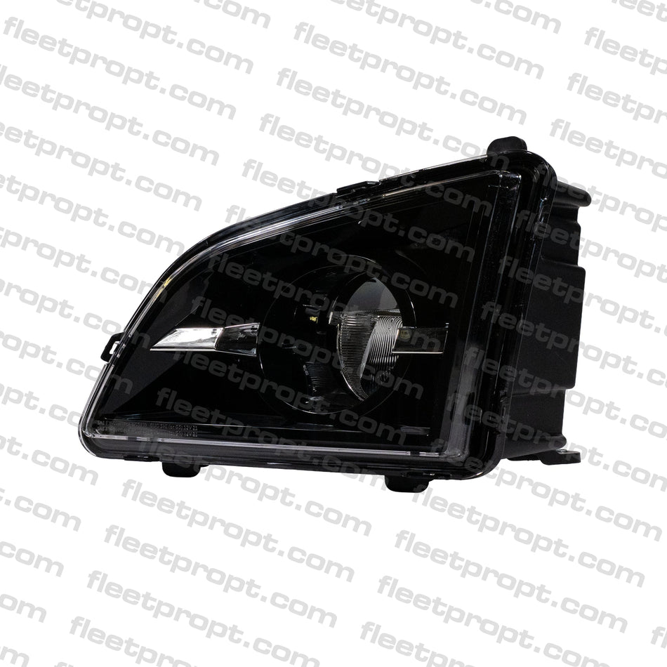Volvo VNL LED Fog Light (2018–2025) – Black Housing Driver Side – Replaces 82775820 F-22221-L - FleetPro - FLEETPRO PARTS & TIRES