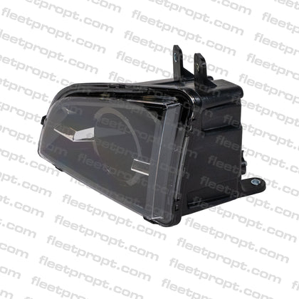 Volvo VNL LED Fog Light (2018–2025) – Black Housing Driver Side – Replaces 82775820 F-22221-L - FleetPro - FLEETPRO PARTS & TIRES