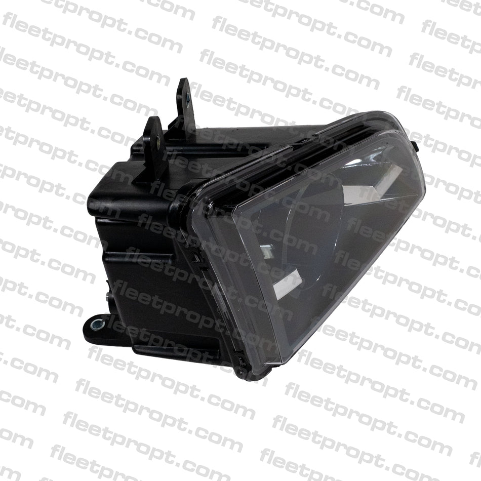 Volvo VNL LED Fog Light (2018–2025) – Black Housing Passenger Side – Replaces 82775822 F-22221-R - FleetPro - FLEETPRO PARTS & TIRES