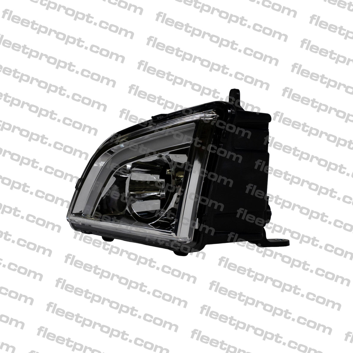 LH Fog Light Volvo VNL LED with DRL – 2018 - 2025 (Gen 3) White Housing – Driver Side OEM Replacement 82775820 F-22545-L - FleetPro - FLEETPRO PARTS & TIRES