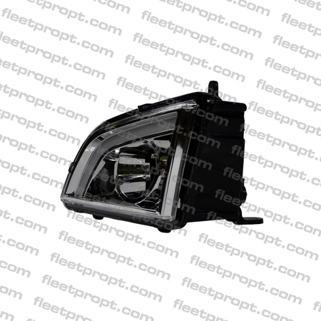 LH Fog Light Volvo VNL LED with DRL – 2018 - 2025 (Gen 3) White Housing – Driver Side OEM Replacement 82775820 F-22545-L - FleetPro - FLEETPRO PARTS & TIRES