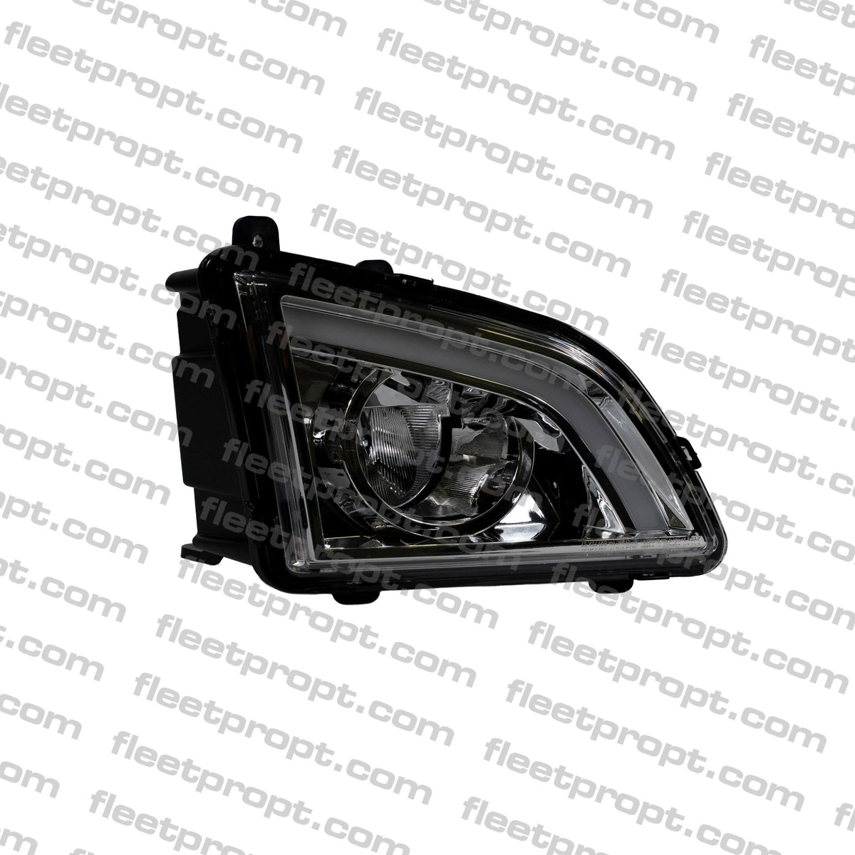 RH Fog Light Volvo VNL - LED with DRL 2018 - 2025 White Housing 82775822 564.96072R F-22545-R - FleetPro - FLEETPRO PARTS & TIRES
