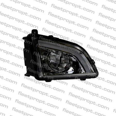 RH Fog Light Volvo VNL - LED with DRL 2018 - 2025 White Housing 82775822 564.96072R F-22545-R - FleetPro - FLEETPRO PARTS & TIRES