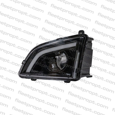 LH Fog Light Volvo VNL LED – 2018 - 2025 (Gen 3) Black Housing – Driver Side OEM Replacement 82775820 F-22546-L - FleetPro - FLEETPRO PARTS & TIRES