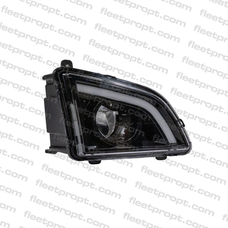 RH Fog Light Volvo VNL LED – 2018 - 2025 (Gen 3) Black Housing – Passenger Side OEM Replacement 82775822 F-22546-R - FleetPro - FLEETPRO PARTS & TIRES