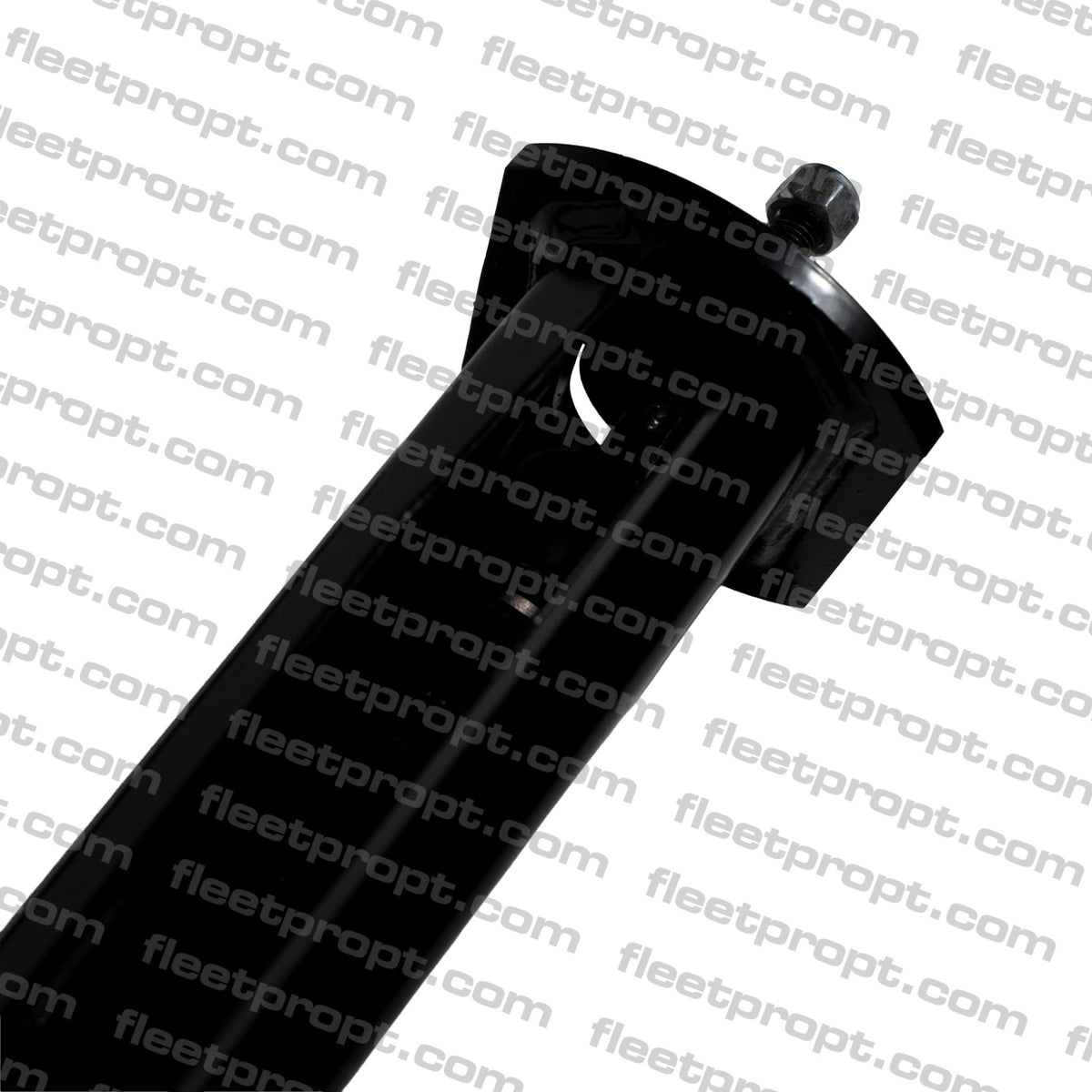 30" Black Spring - Loaded Mud Flap Hangers – Tapered Straight Universal Pair – 1 1/8" Bolt Spacing F-229 - FleetPro - FLEETPRO PARTS & TIRES