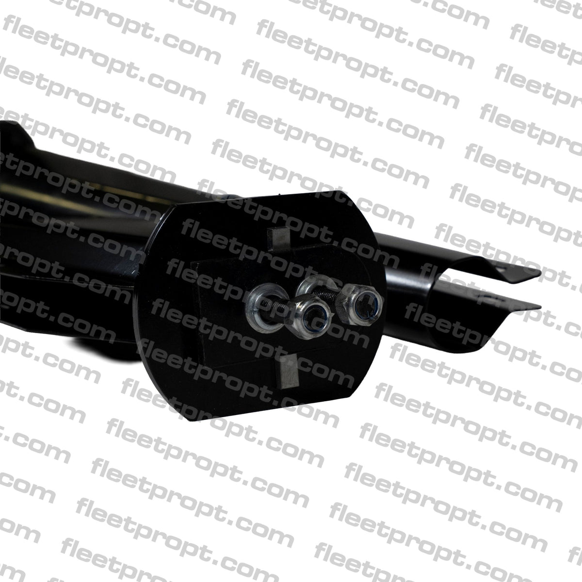 30" Black Spring - Loaded Mud Flap Hangers – Tapered Straight Universal Pair – 1 1/8" Bolt Spacing F-229 - FleetPro - FLEETPRO PARTS & TIRES