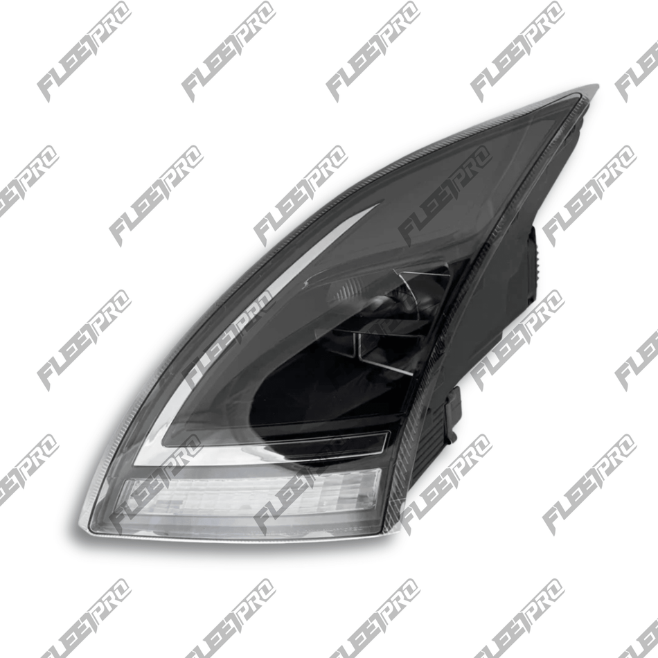 2018 - 2025 Volvo VNL LED Headlight – Black Bezel – Driver Side LH – Replaces 84751277 F-23219-L - FleetPro - FLEETPRO PARTS & TIRES