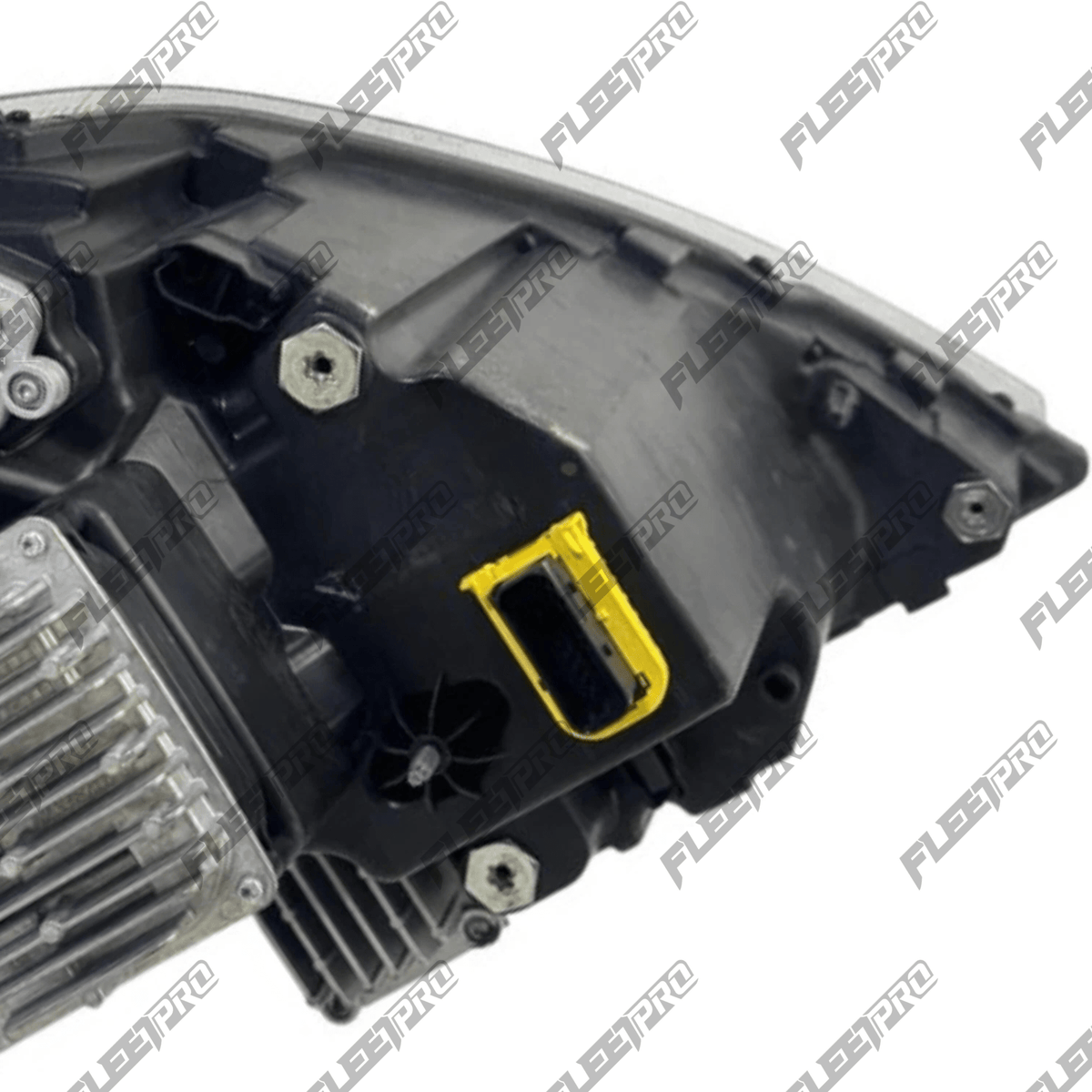 2018 - 2025 Volvo VNL LED Headlight – Black Bezel – Driver Side LH – Replaces 84751277 F-23219-L - FleetPro - FLEETPRO PARTS & TIRES