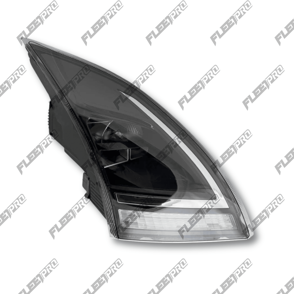 2018 - 2025 Volvo VNL LED Headlight – Black Bezel – Passenger Side RH – Replaces 84751279 F-23219-R - FleetPro - FLEETPRO PARTS & TIRES