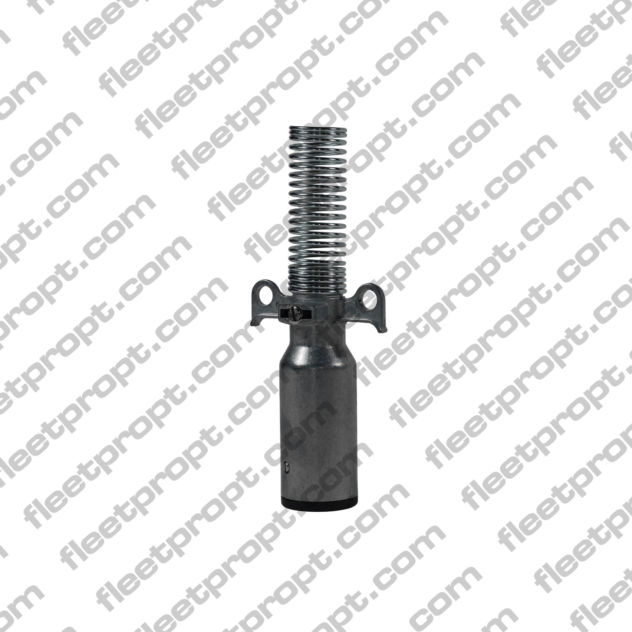 7 - Way Trailer Plug – Heavy - Duty SAE J560 Die - Cast Zinc with Spring Guard F-246 - FleetPro - FLEETPRO PARTS & TIRES