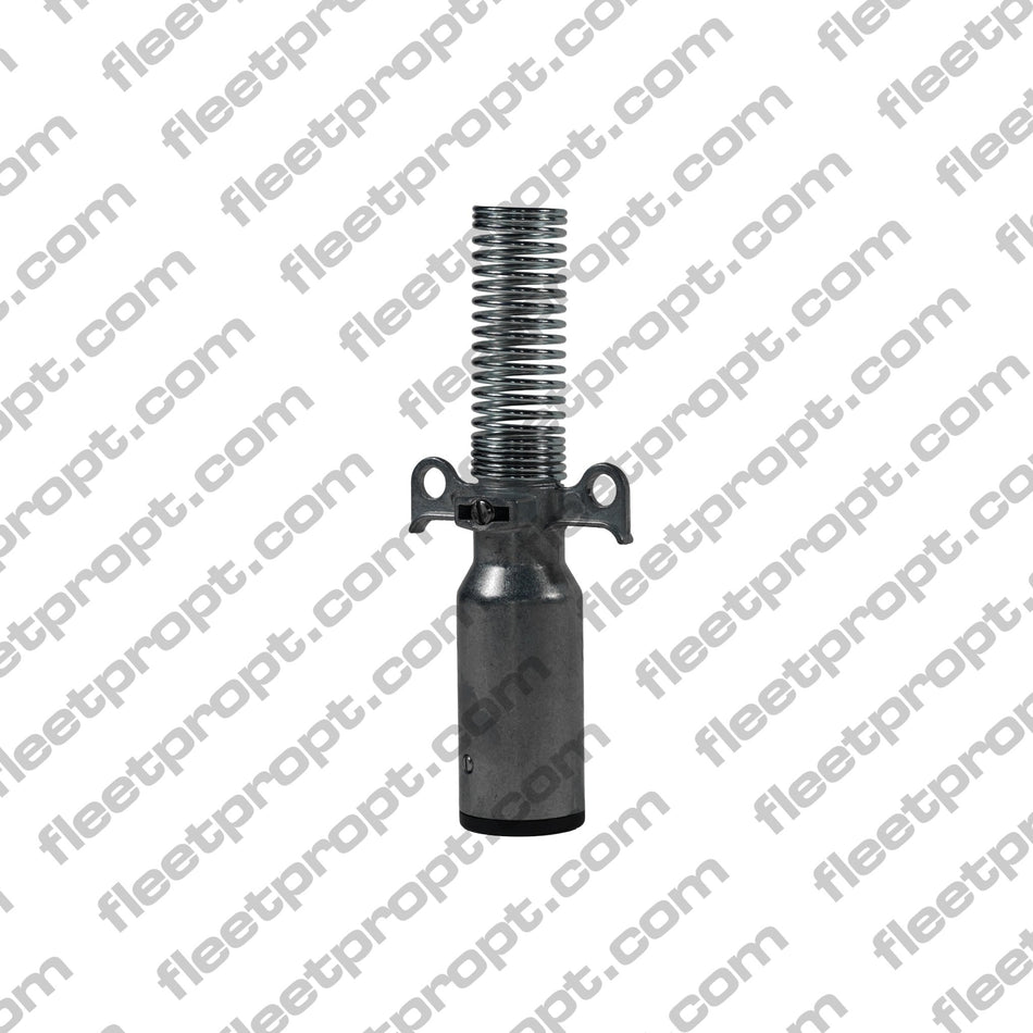 7 - Way Trailer Plug – Heavy - Duty SAE J560 Die - Cast Zinc with Spring Guard F-246 - FleetPro - FLEETPRO PARTS & TIRES