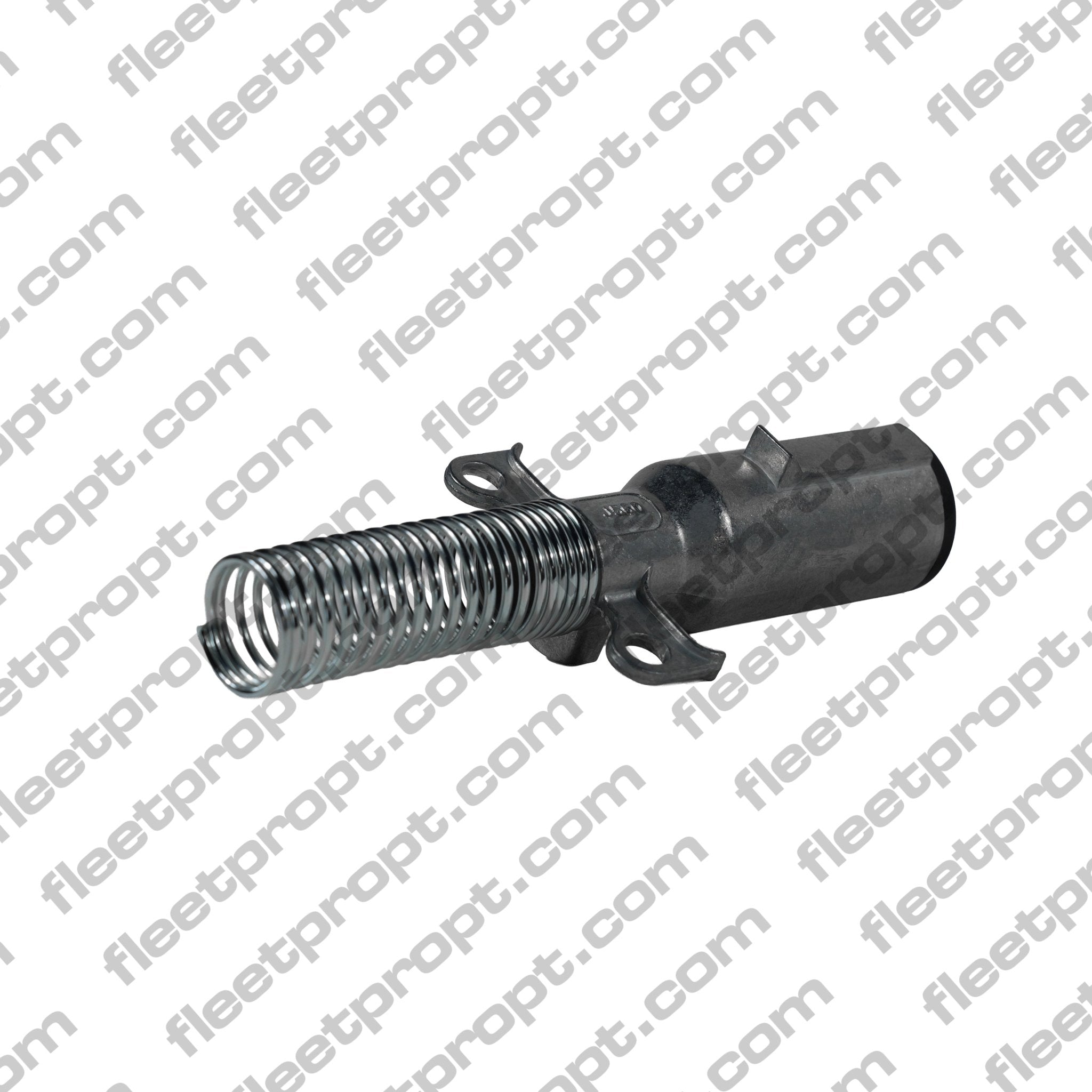 7 - Way Trailer Plug – Heavy - Duty SAE J560 Die - Cast Zinc with Spring Guard F-246 - FleetPro - FLEETPRO PARTS & TIRES