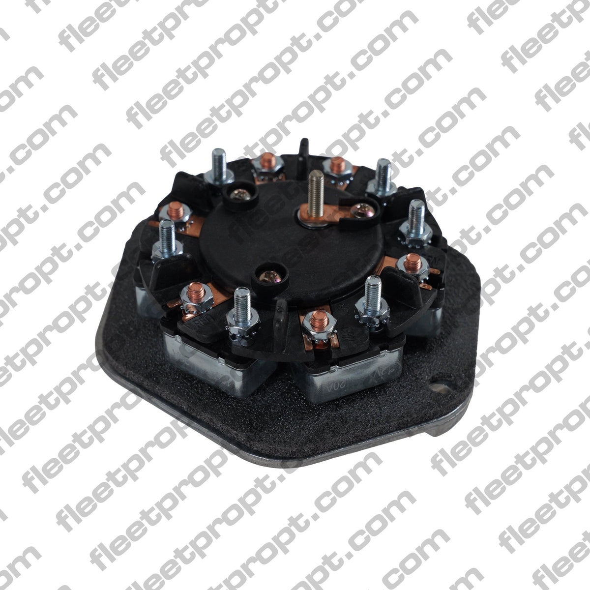 7 - Way Metal Electrical Socket with Solid Pins – Truck & Trailer Connector – Replaces Phillips 60 - 2526UT F-248 - FleetPro - FLEETPRO PARTS & TIRES
