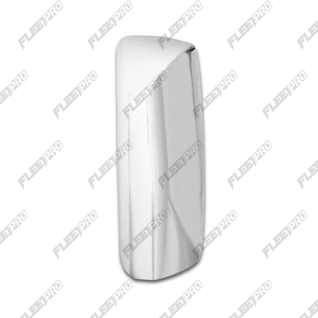 Volvo VNL Door Mirror Cover Replacement - 2004 - 2025 Driver Chrome - 23836105 F-2525-L - FleetPro - FLEETPRO PARTS & TIRES