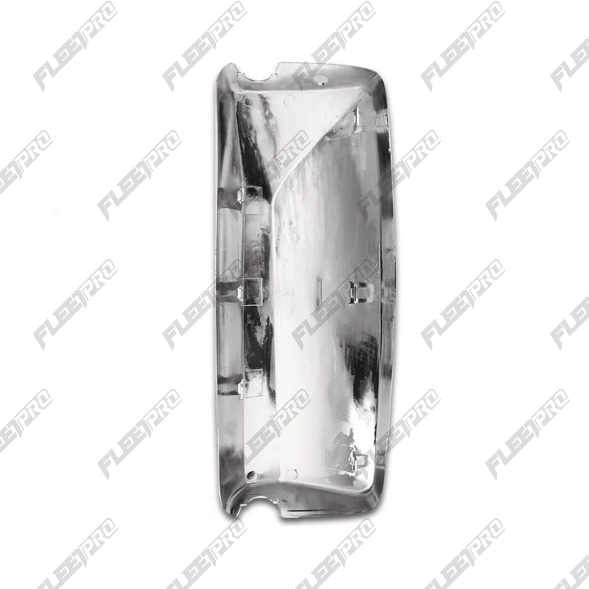 Volvo VNL Door Mirror Cover Replacement - 2004 - 2025 Passenger Chrome - 23836104 F-2525-R - FleetPro - FLEETPRO PARTS & TIRES