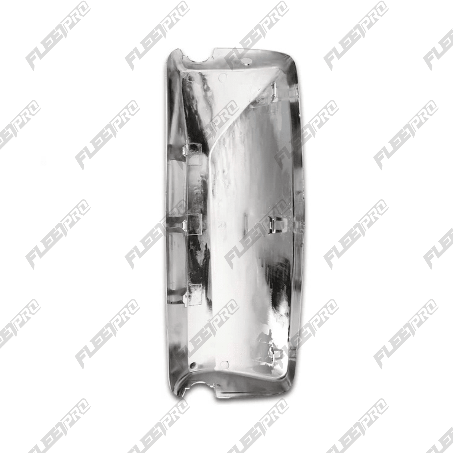 Volvo VNL Door Mirror Cover Replacement - 2004 - 2025 Passenger Chrome - 23836104 F-2525-R - FleetPro - FLEETPRO PARTS & TIRES