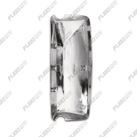 Volvo VNL Door Mirror Cover Replacement - 2004 - 2025 Passenger Chrome - 23836104 F-2525-R - FleetPro - FLEETPRO PARTS & TIRES