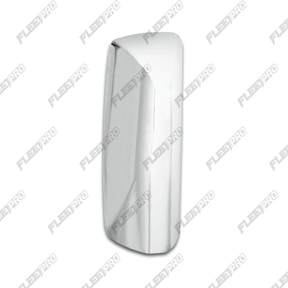 Volvo VNL Door Mirror Cover Replacement - 2004-2025 Passenger Chrome - 23836104