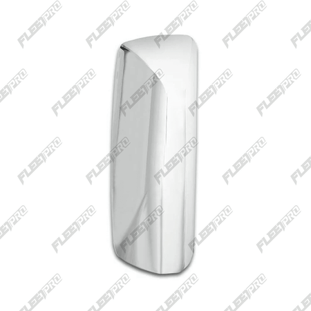 Volvo VNL Door Mirror Cover Replacement - 2004 - 2025 Passenger Chrome - 23836104 F-2525-R - FleetPro - FLEETPRO PARTS & TIRES