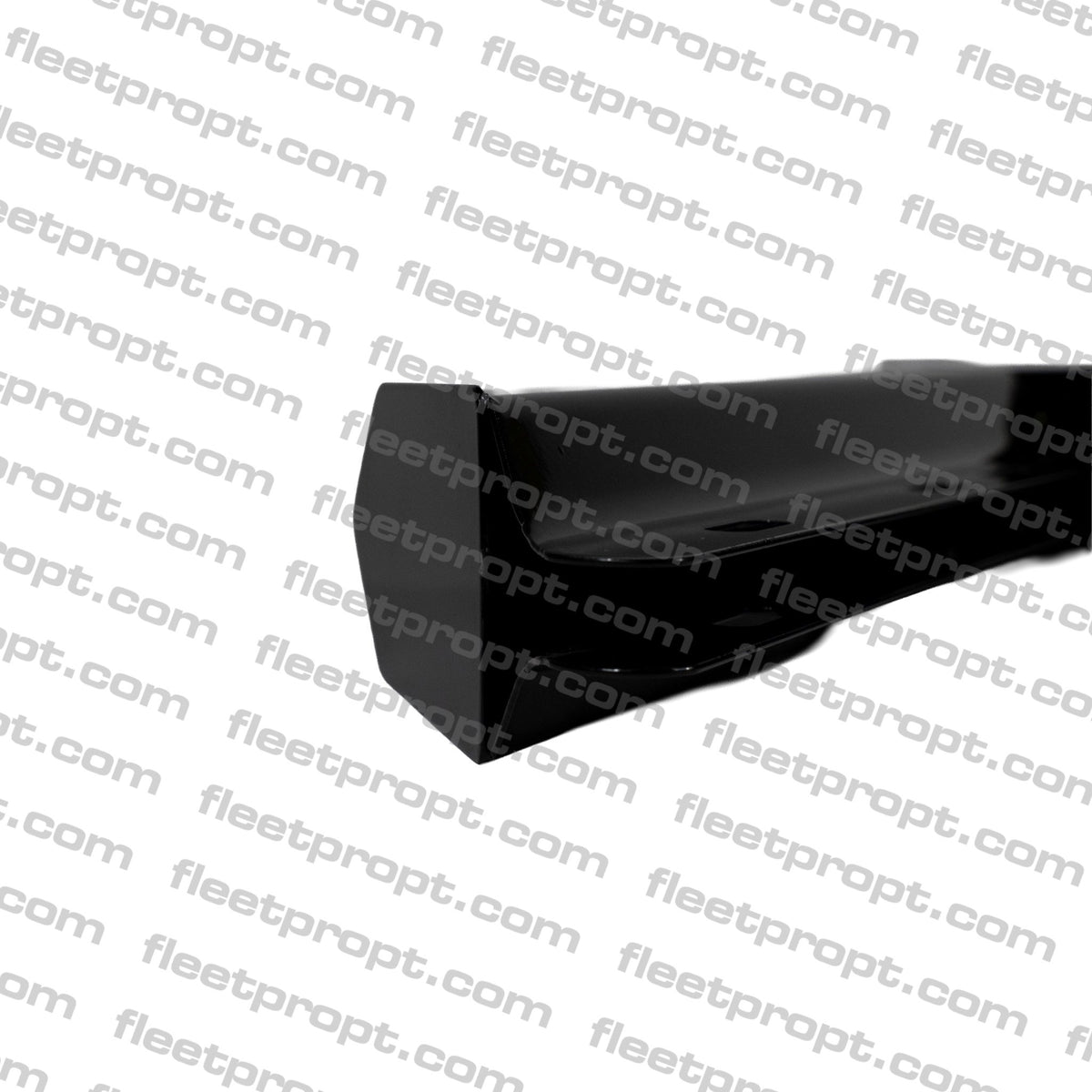 Spring Loaded Mud Flap Hanger - 30" 45° Round Tube 1 1/8" Bolt Spacing - B673025WTBK F-268 - FleetPro - FLEETPRO PARTS & TIRES