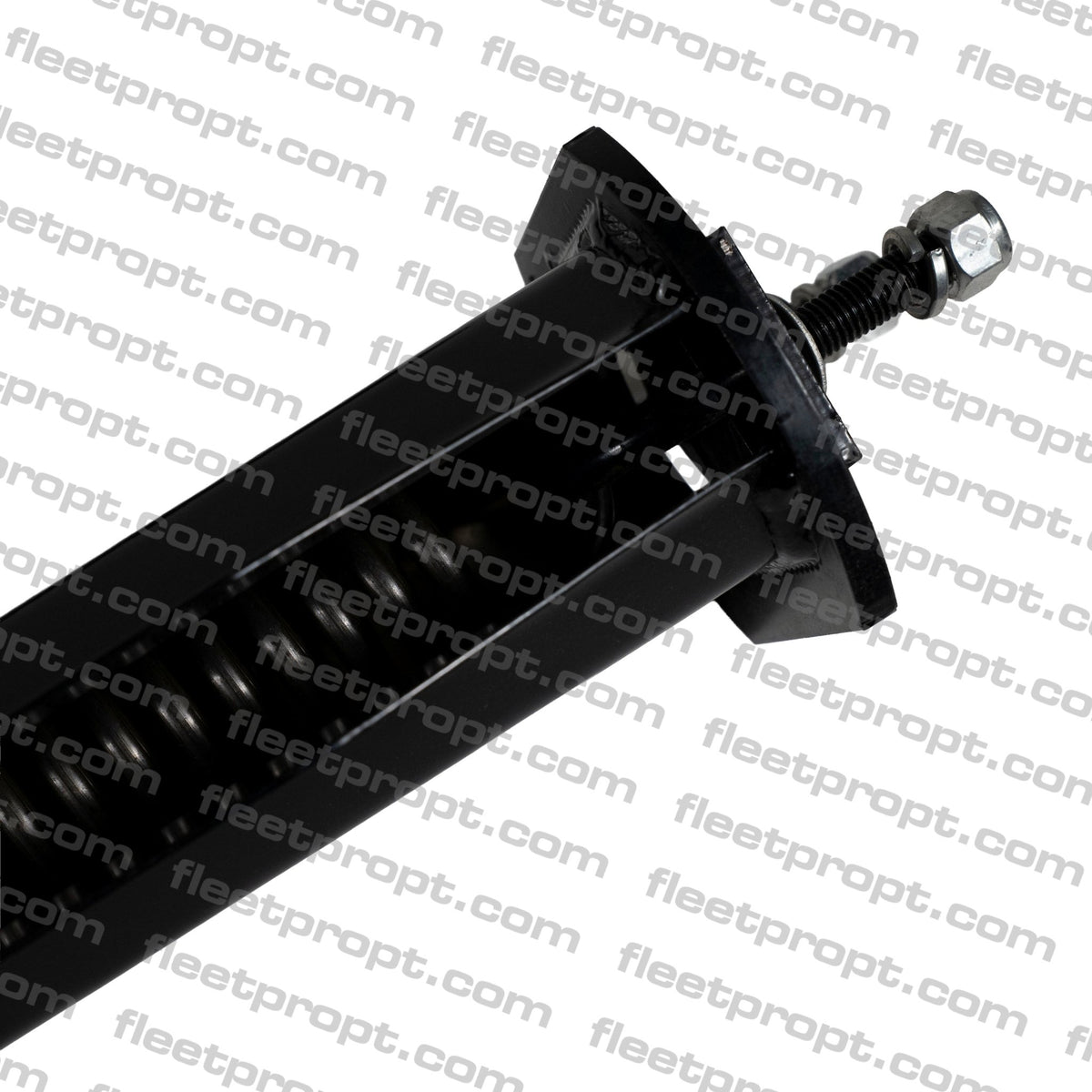 Spring Loaded Mud Flap Hanger - Universal 30" Black Straight Pair 2.5" Spacing - 562.490B F-269 - FleetPro - FLEETPRO PARTS & TIRES